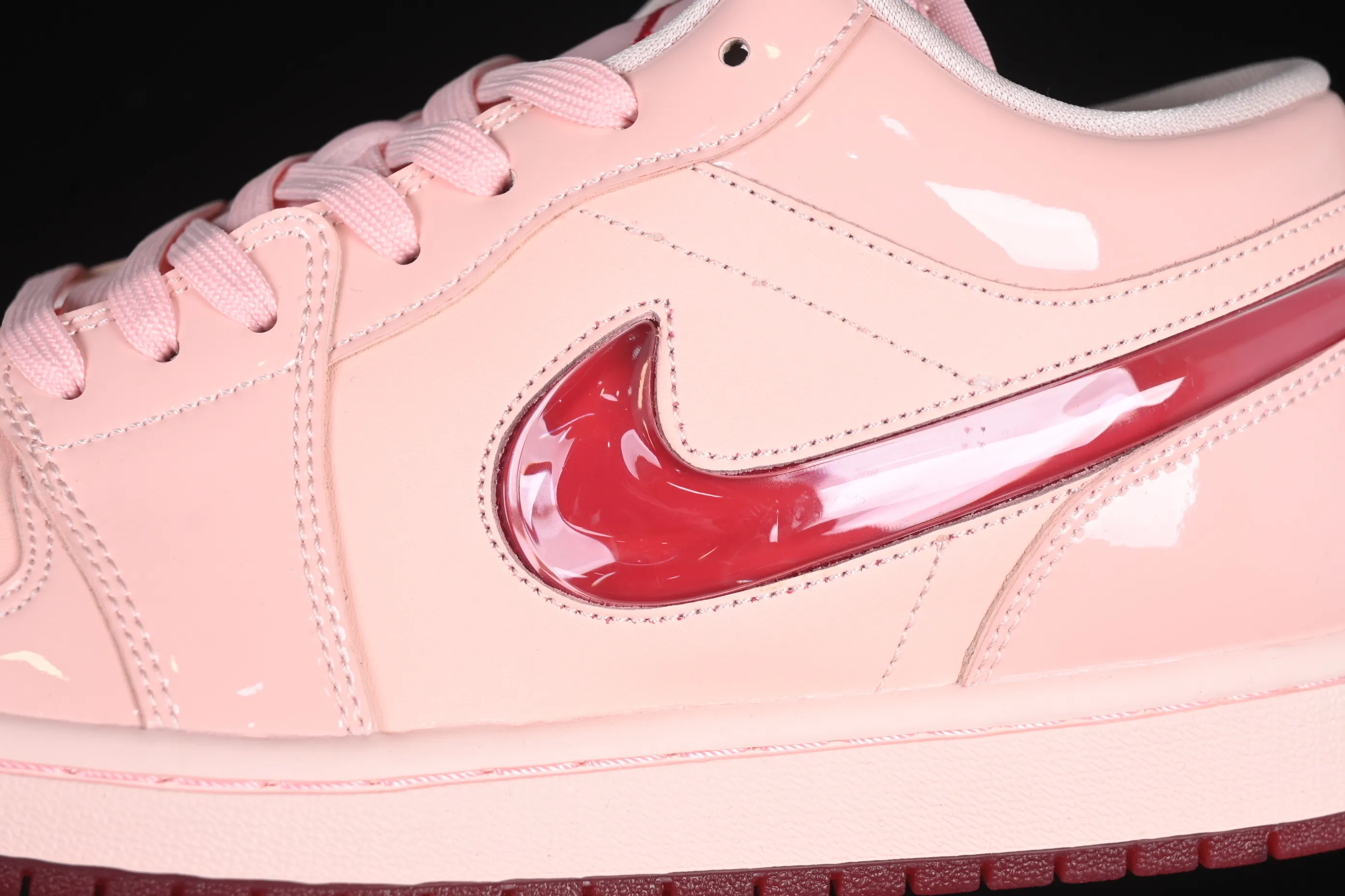 All categories Air Jordan Jordan series basketball shoes Air Jordan 1 Low Air Jordan 1 Low AJ1 Joe 1 Valentine's Day Jelly Pink Low-top cultural basketball shoes HF3174-600